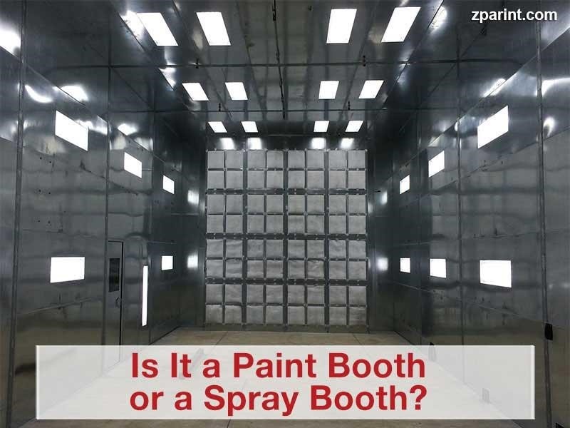 Is It a Paint Booth or a Spray Booth?