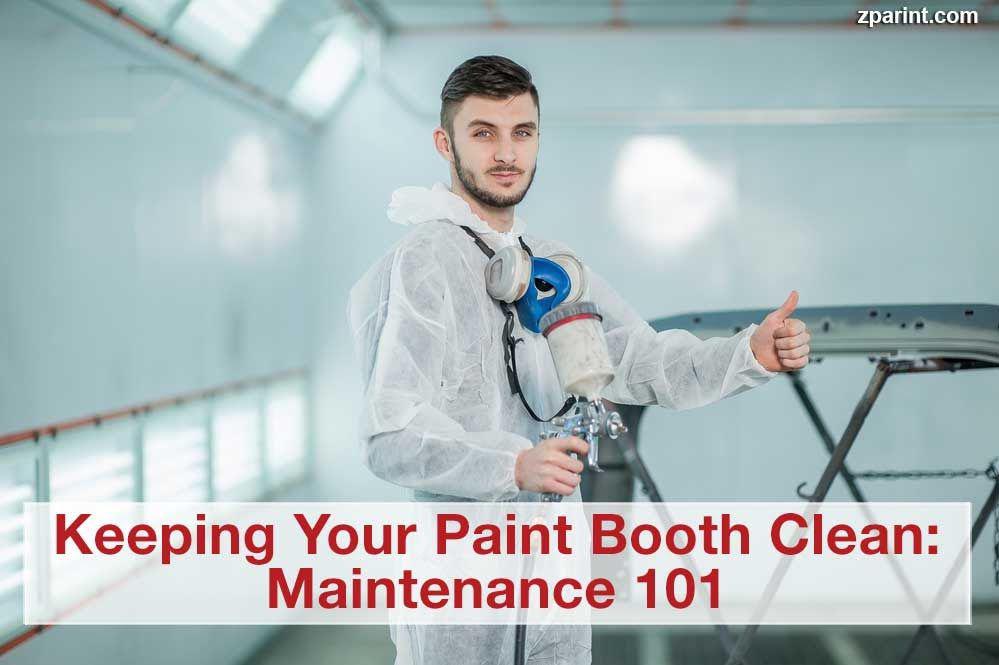 Keeping Your Paint Booth Clean: Maintenance 101